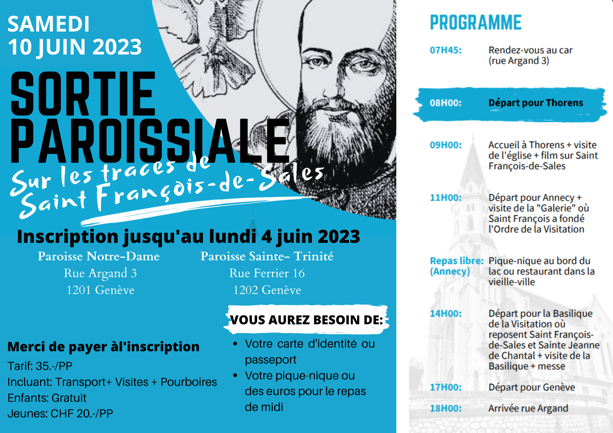 Sortie du 10 juin